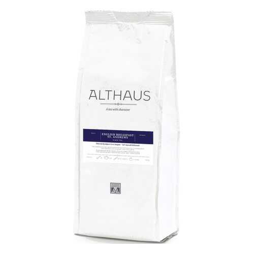 Чай Althaus English Breakfast St. Andrews, черный листовой, 250 гр в МЕТРОНОМ