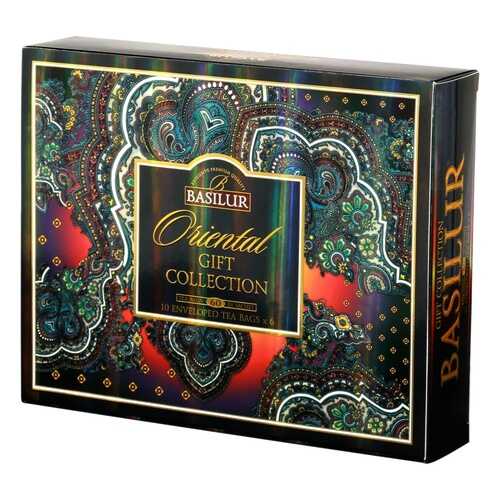 Чай Basilur Oriental Gift Collection, ассорти, 60 пакетиков в МЕТРОНОМ