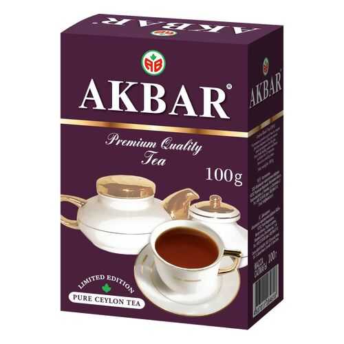 Чай черный Akbar 100 г в МЕТРОНОМ