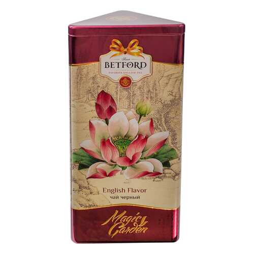 Чай черный Betford Magic garden лотос 300 г в МЕТРОНОМ