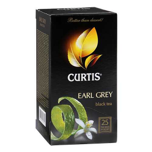 Чай черный Curtis earl grey 25 пакетиков в МЕТРОНОМ