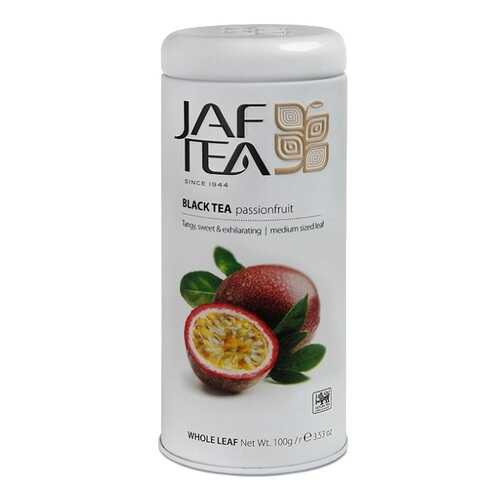 Чай черный JAF TEA Passion fruit с ароматом маракуйи 100г Шри-Ланка в МЕТРОНОМ