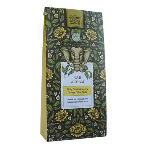 Чай чёрный крупнолистовой ASSAM TGFOP 100 г в МЕТРОНОМ