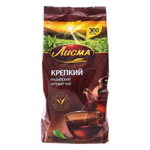 Чай черный Лисма индийский крепкий 300 г в МЕТРОНОМ