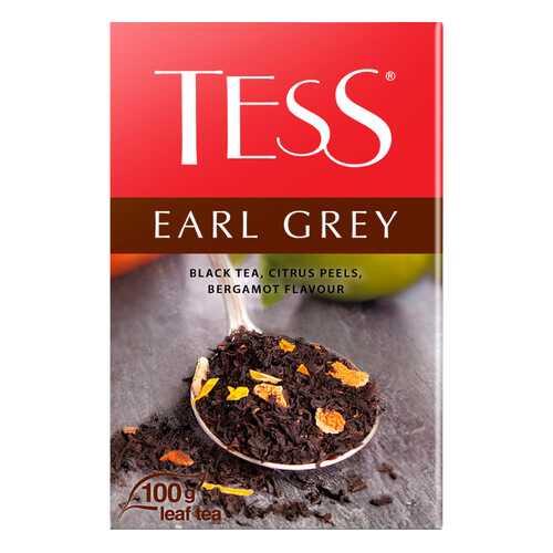 Чай черный листовой Tess Earl Gray 100 г в МЕТРОНОМ