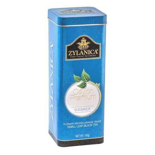 Чай черный листовой Zylanica batik design elegance 100 г в МЕТРОНОМ