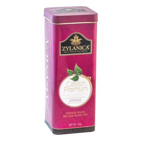 Чай черный листовой Zylanica batik design strong 100 г в МЕТРОНОМ