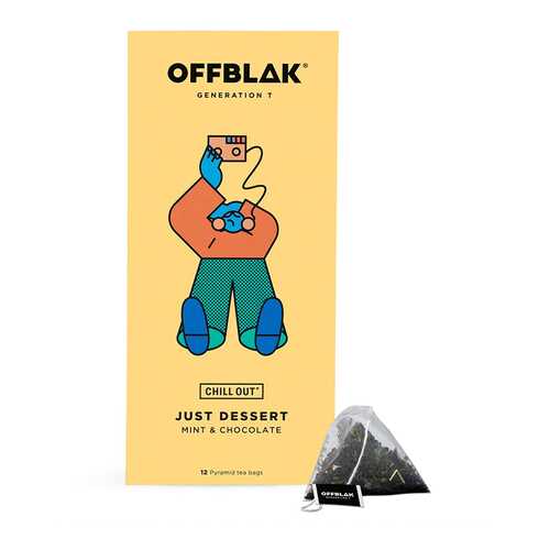 Чай черный OFFBLAK JUST DESSERT 12х2.5г Россия в МЕТРОНОМ