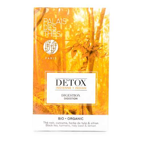 Чай черный Palais des Thes DETOX Индия 20х2г в муслиновых пакетах Франция в МЕТРОНОМ