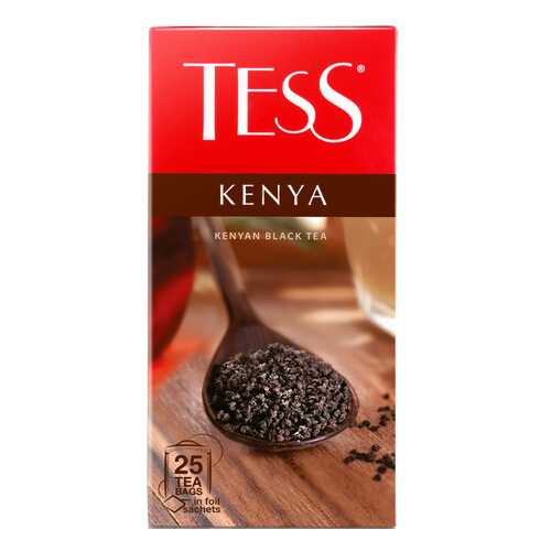 Чай черный Tess Kenya 25 пакетиков в МЕТРОНОМ
