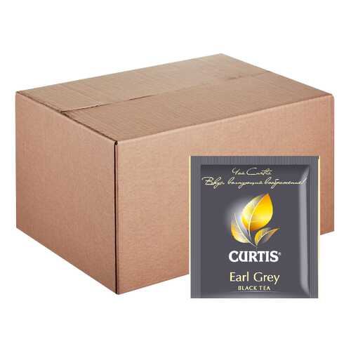 Чай Curtis Earl Grey, черный листовой, с добавками, 200 пакетиков по 2 гр в МЕТРОНОМ