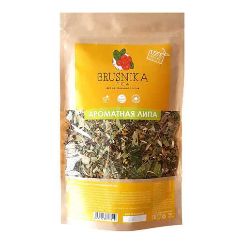 Чай цветочный Brusnika tea ароматная липа в МЕТРОНОМ