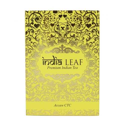 Чай India leaf Ассам стс, черный гранулированный, 100 гр в МЕТРОНОМ