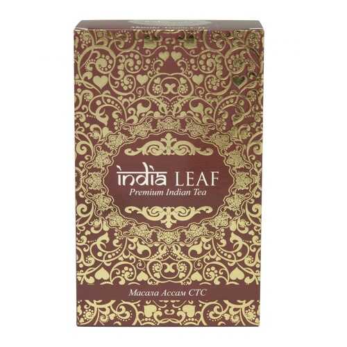 Чай India leaf Масала Ассам стс, черный гранулированный с добавками, 200 гр в МЕТРОНОМ