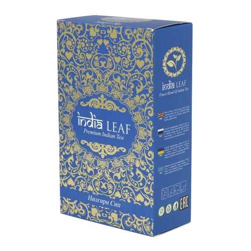 Чай India leaf Нилгири сип, черный крупнолистовой, 200 гр в МЕТРОНОМ