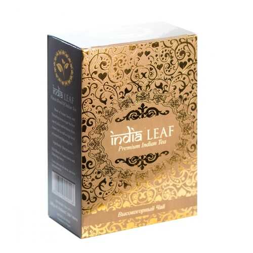 Чай India leaf Высокогорный микс, черный среднелистовой, 100 гр в МЕТРОНОМ
