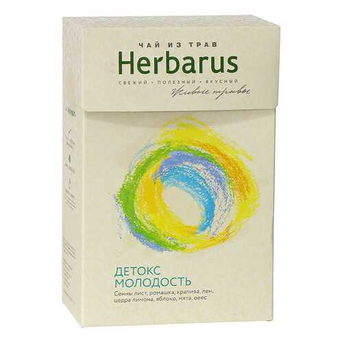 Чай из трав Herbarus листовой детокс молодость 50 г в МЕТРОНОМ