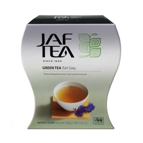 Чай Jaf Tea Earl Grey зеленый с бергамотом 100 г в МЕТРОНОМ
