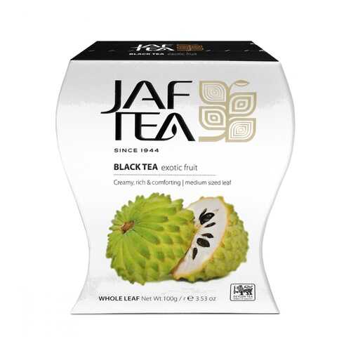 Чай Jaf Tea Exotic Fruit черный листовой с саусепом 100 г в МЕТРОНОМ