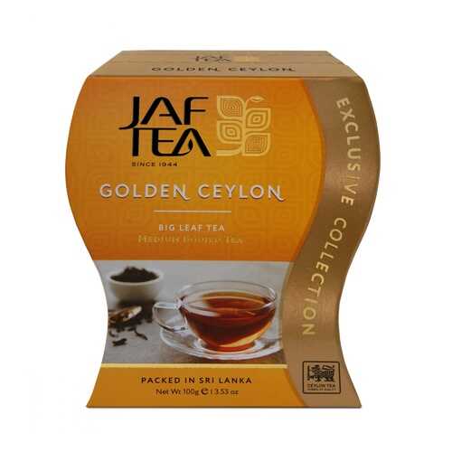 Чай Jaf Tea Golden Ceylon черный листовой ОРА 100 г в МЕТРОНОМ