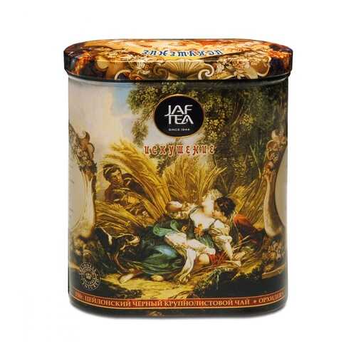 Чай Jaf Tea Temptation черный листовой с лепестками орхидеи 150 г в МЕТРОНОМ