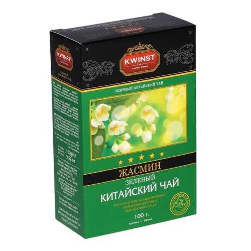Чай Kwinst жасмин зеленый крупнолистовой с жасмином 100 г в МЕТРОНОМ