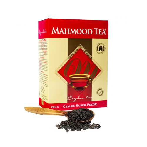 Чай Mahmood Ceylon Super Pekoe, черный листовой, 200 гр в МЕТРОНОМ