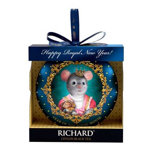 Чай Richard Year of the royal mouse черный листовой 20 г в МЕТРОНОМ
