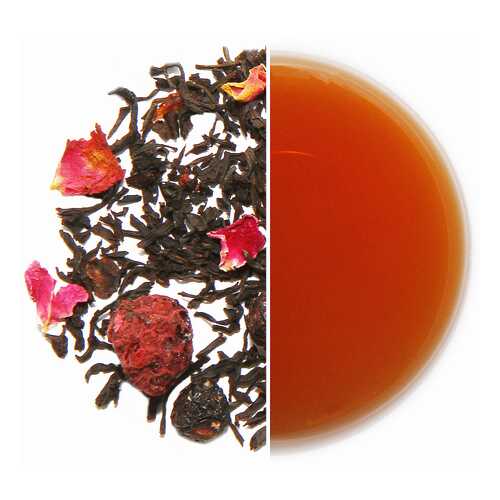 Чай Tea.ru Sweet Raspberries черный листовой c добавками 180 г в МЕТРОНОМ