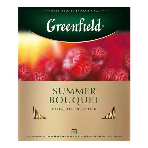 Чай травяной Greenfield Summer Bouquet 100 пакетиков в МЕТРОНОМ