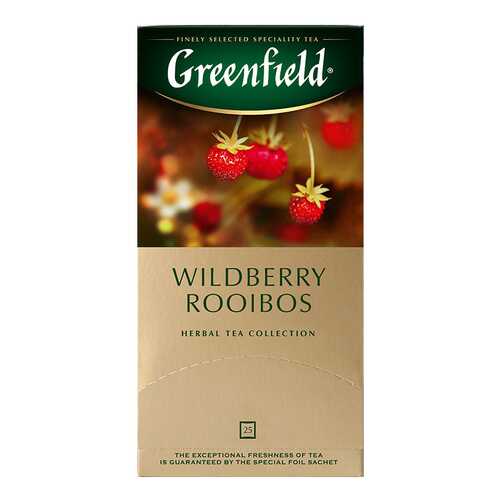 Чай травяной Greenfield Wildberry Rooibos 25 пакетиков в МЕТРОНОМ