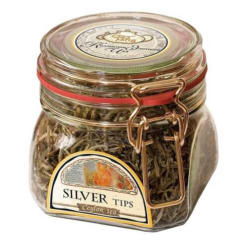 Чай весовой зеленый Ти Тэнг silver tips в стекле 50 г в МЕТРОНОМ