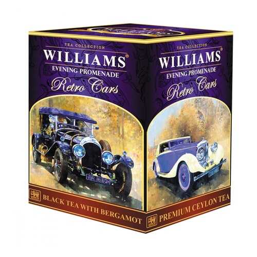 Чай Williams Evening Promenade черный с добавками 150 г в МЕТРОНОМ