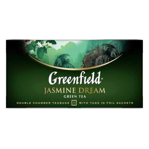 Чай зеленый Greenfield Jasmine Dream 25 пакетиков в МЕТРОНОМ