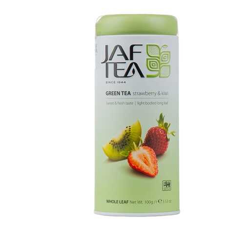 Чай зеленый JAF TEA Strawberry Kiwi с ароматом клубники и киви 100г Шри-Ланка в МЕТРОНОМ