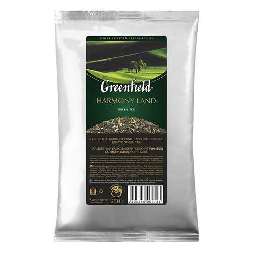 Чай зеленый листовой Greenfield Harmony Land 250 г в МЕТРОНОМ
