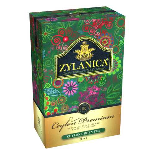 Чай зеленый листовой Zylanica ceylon premium collection 100 г в МЕТРОНОМ