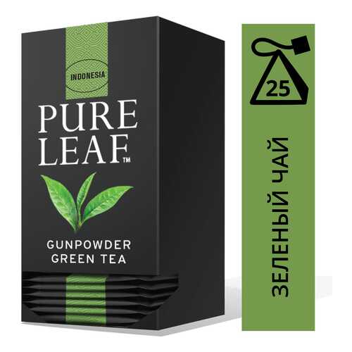 Чай зеленый Pure Leaf Gunpowder 25 пакетиков в МЕТРОНОМ