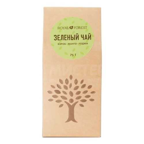 Чай зеленый Royal Forest Кэроб манго годжи 75г в МЕТРОНОМ