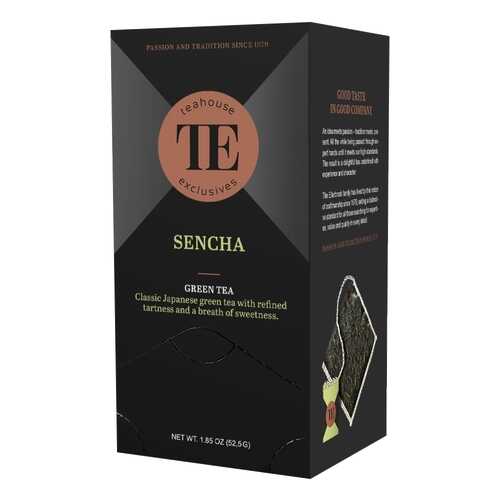 Чай зеленый Teahouse Exclusives Sencha 15 пакетиков 40 г в МЕТРОНОМ