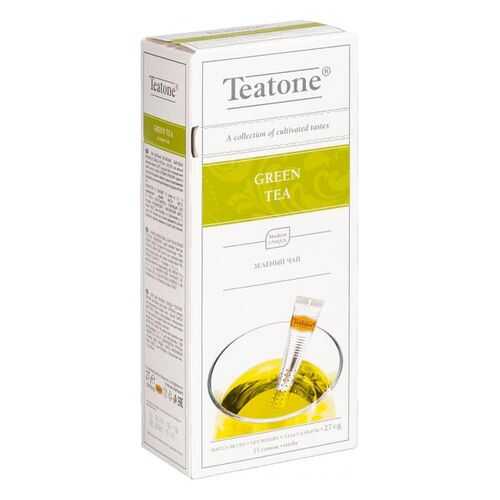 Чай зеленый Teatone байховый 15 пакетиков в МЕТРОНОМ