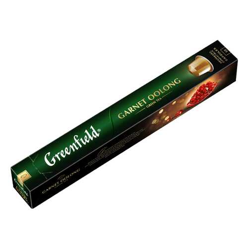 Чай зеленый в капсулах Greenfield Garnet Oolong 10 капсул в МЕТРОНОМ