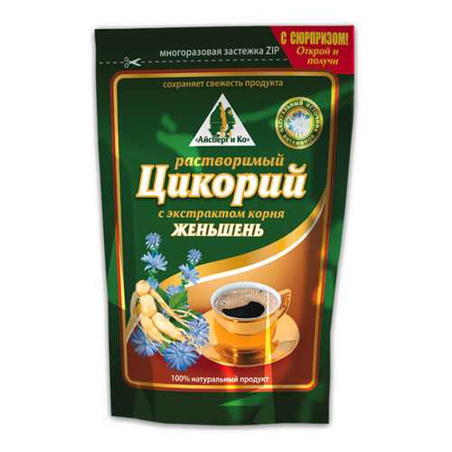 Цикорий Айсберг и Ко с экстрактом корня женьшень м/у 100 г в МЕТРОНОМ