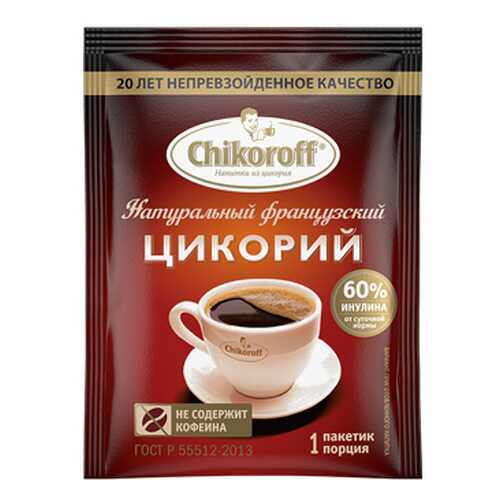 Цикорий натуральный порошкообразный, порционный Chikoroff 5 г в МЕТРОНОМ