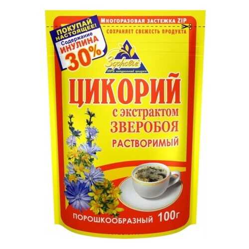 Цикорий Здоровье зверобой 100 г в МЕТРОНОМ