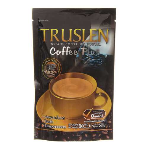 Кофейный напиток Truslen coffee plus растворимый 16 г 5 штук в МЕТРОНОМ
