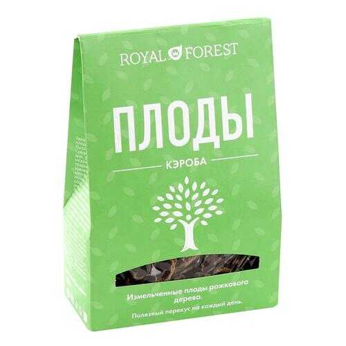 Плоды рожкового дерева Royal Forest измельченные 100 г в МЕТРОНОМ