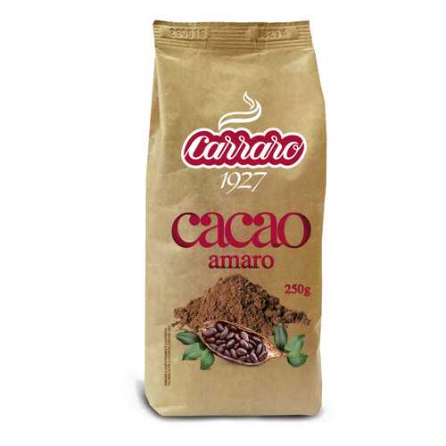 Растворимый какао Carraro aacao amaro 250 г в МЕТРОНОМ