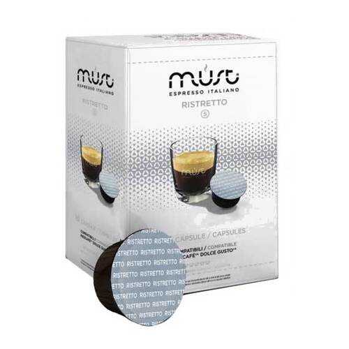 Капсулы для кофемашин Must ristretto в МЕТРОНОМ
