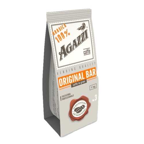 Кофе Agazzi №3 original bar арабика зерно 1 кг в МЕТРОНОМ